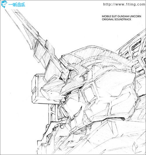 专辑封面:机动战士高达独角兽 mobile suit gudam unicorn