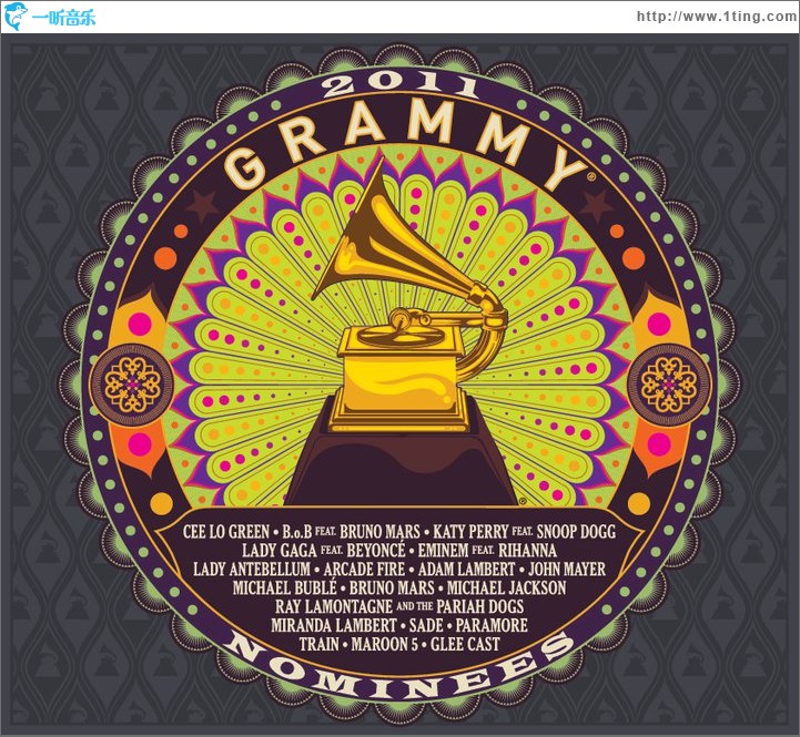 Grammy Nominees 2011葛萊美的喝采