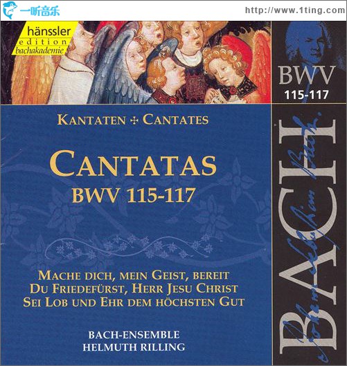 Kantaten BWV 115-117 Bach-Ensemble CD 92.037