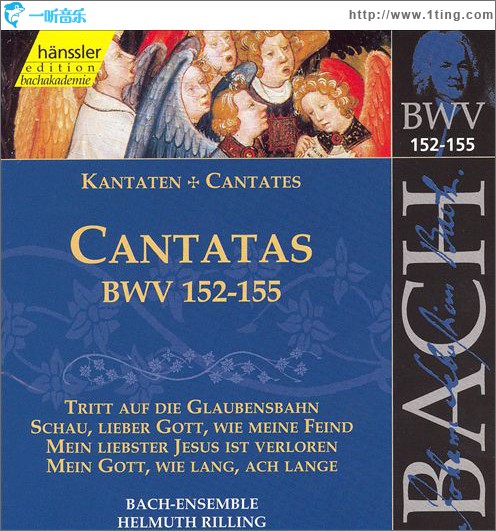 Kantaten BWV 152-155 Bach-Ensamble CD 92.047