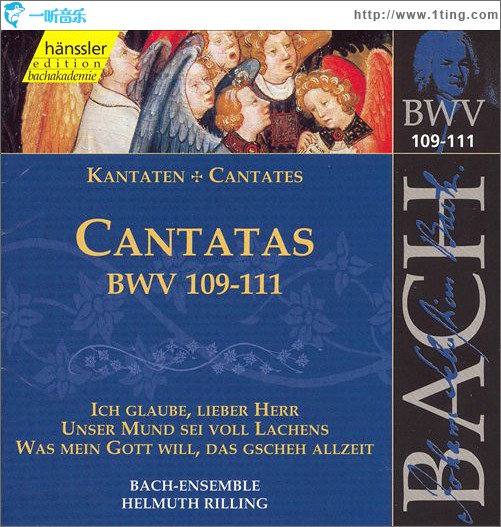 Kantaten BWV 109-111 Bach-Ensemble CD 92.035