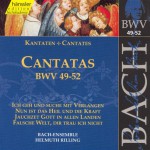 Kantaten BWV 49-52 Bach-Ensemble CD 92.017