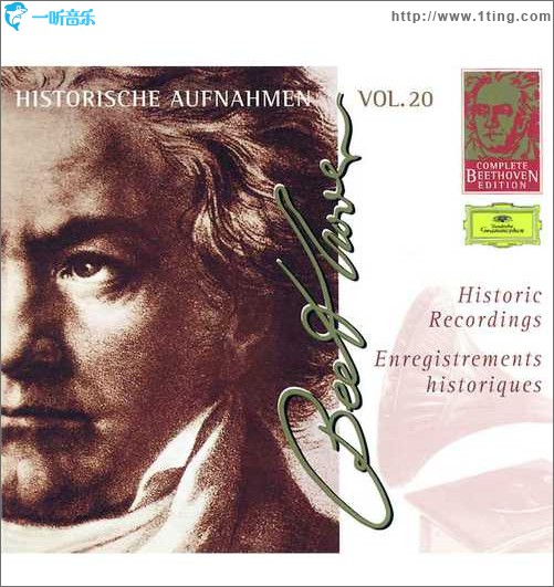 Beethoven Complete Recordings, Vol.20 'Historic', Disc 5
