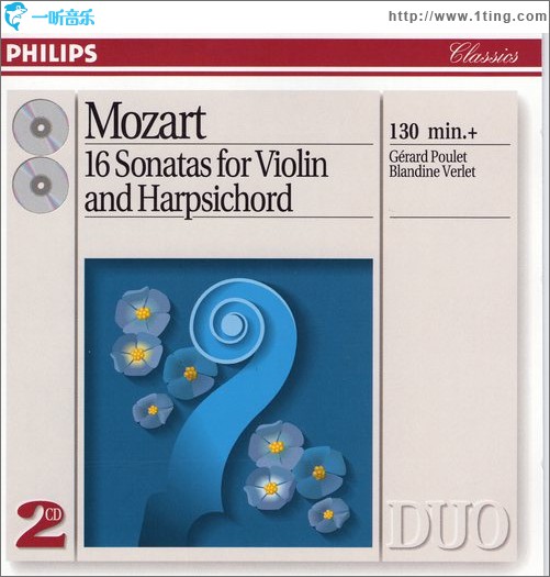 Mozart- Sonatas for Harpsicord and Violin