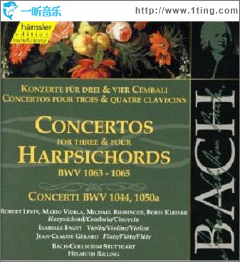 Concertos for three & four Harpsichords BWV 1063-1065