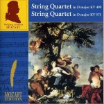 Volume 5(CD12) String Quartets KV 499-575
