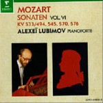 Volume 6(CD5) Piano Sonatas KV 533-545-570-576