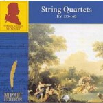 Volume 5(CD7) String Quartets KV 155-160