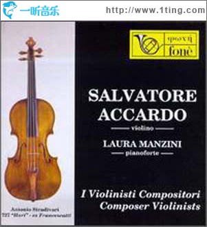COMPOSER VIOLINISTS-Salvatore Accardo-Laura Manzini