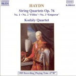 String quartets, op.76 nos.1-3