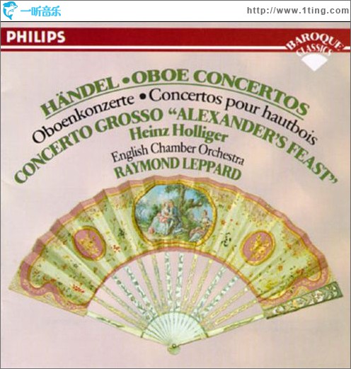 Pinnock - Handel - Concerti Grossi 'Alexander's Feast' and Opus 6