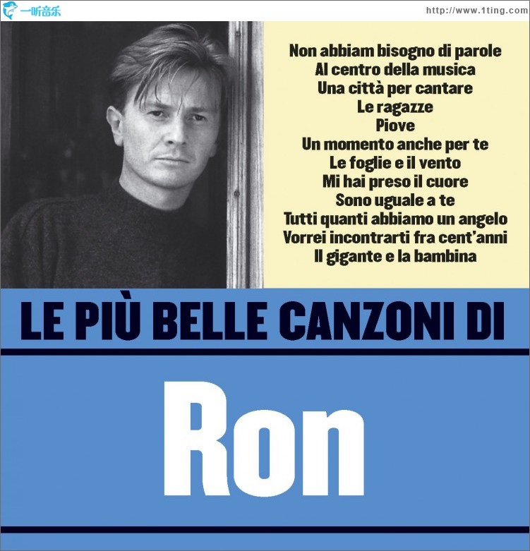 Le più belle canzoni di Ron