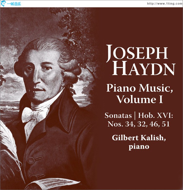 专辑封面:joseph haydn: piano music volume i