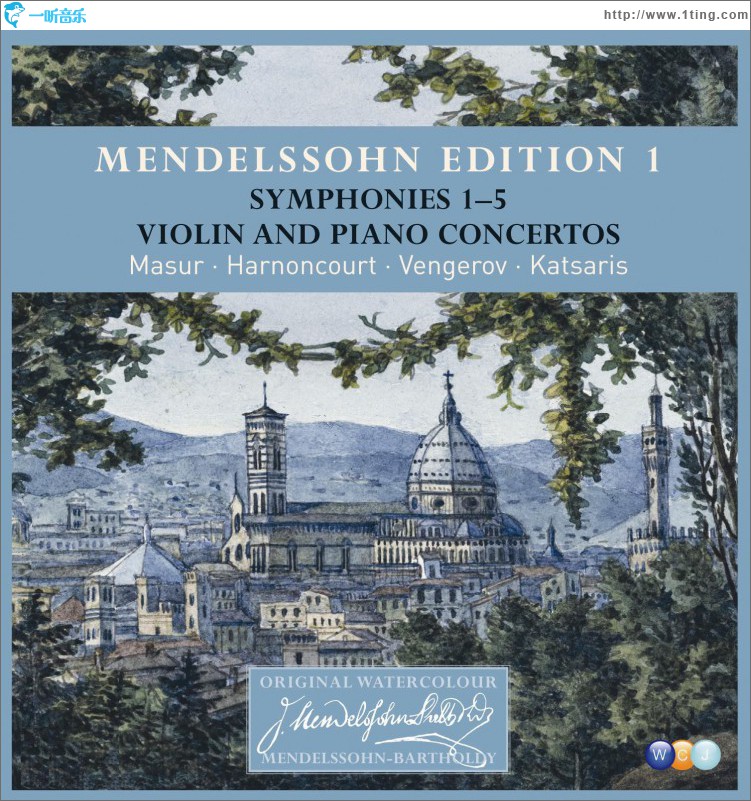 Mendelssohn Edition Volume 1 - Orchestral Music