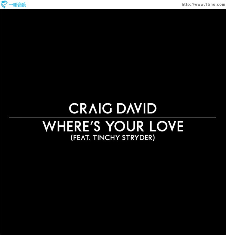 Where's Your Love [Feat. Tinchy Stryder]