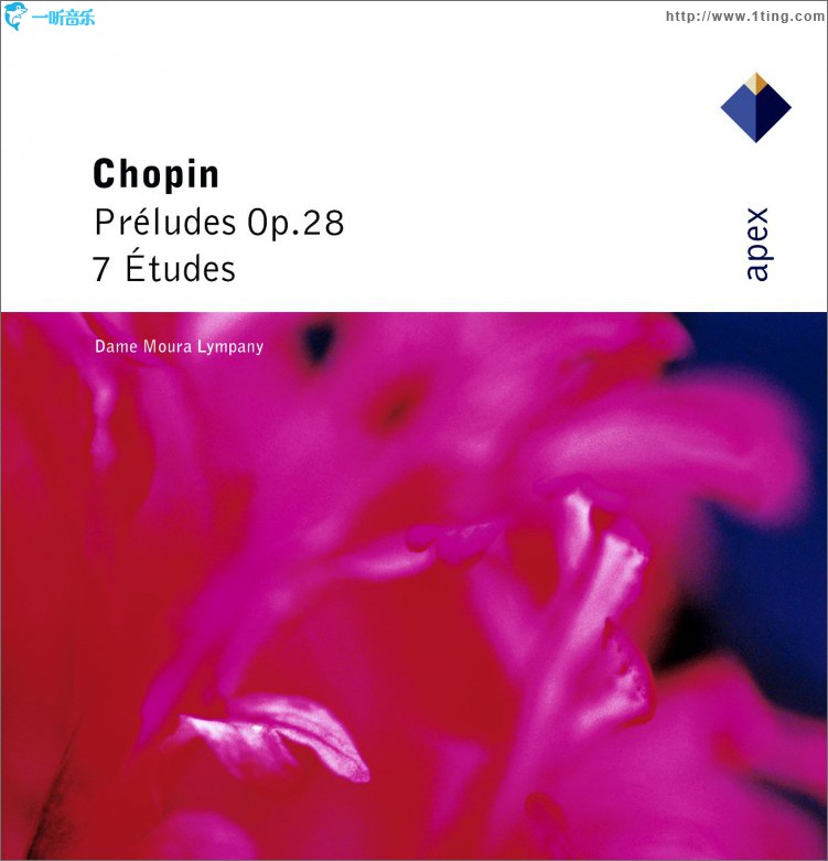 Chopin : 24 Préludes Op. 28; 7 études op.25 & op.10 - Apex