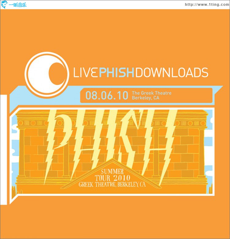 Live Phish: 8/6/10 Greek Theatre, Berkeley, CA