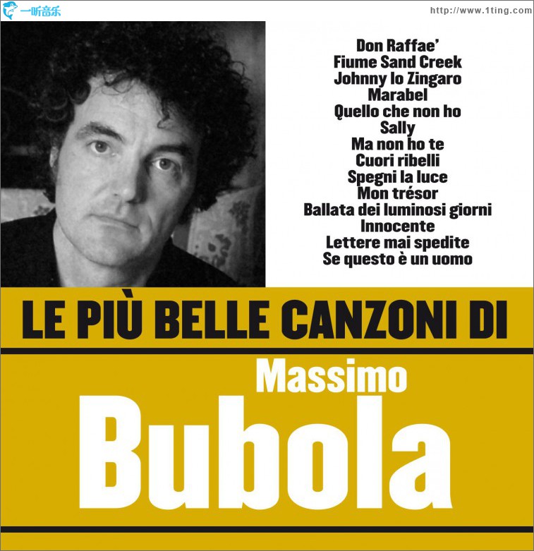 Le più belle canzoni di Massimo Bubola
