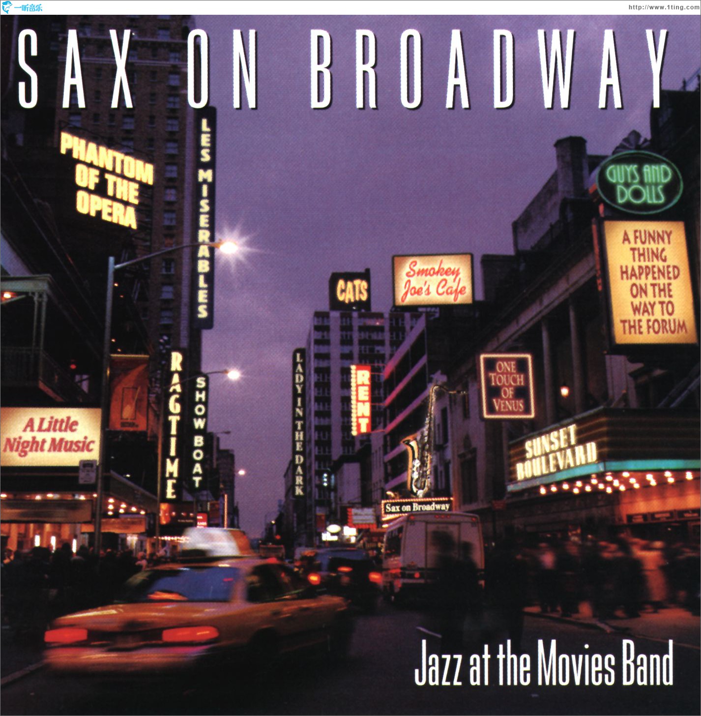 专辑封面:sax on broadway