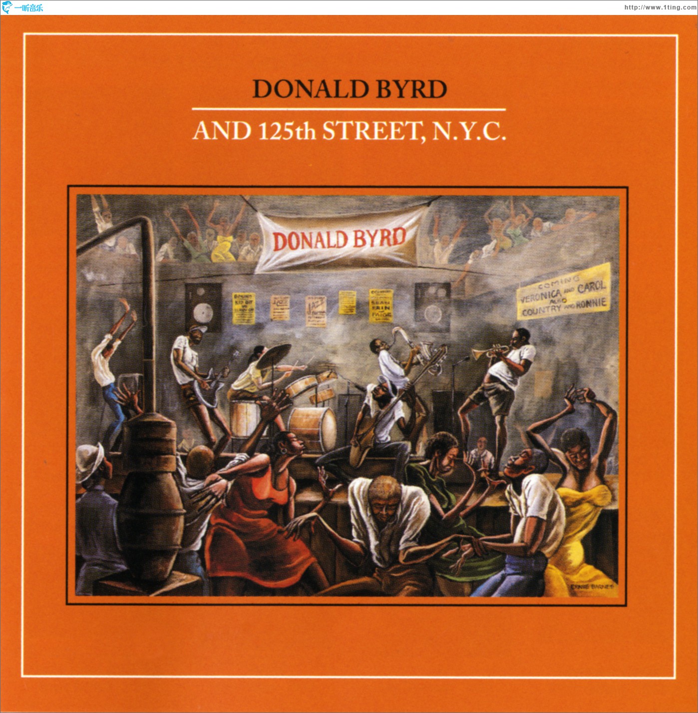 Donald Byrd And 125th Street, N.Y.C.