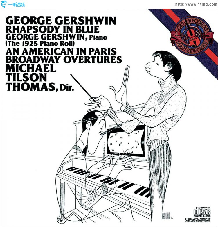 Gershwin : Mill / Rhapsody in Blue / Michael Tilson Thomas