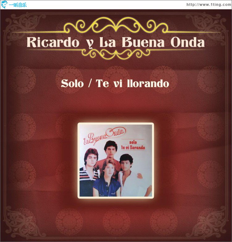Solo / Te Vi Llorando