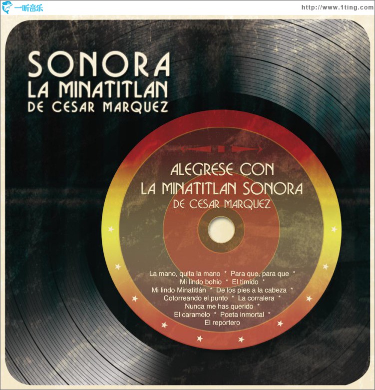 Alégrese Con la Minatitlán Sonora de César Márquez