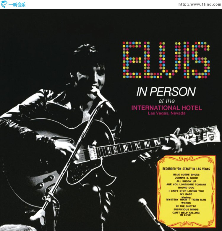 Elvis In Person At The International Hotel