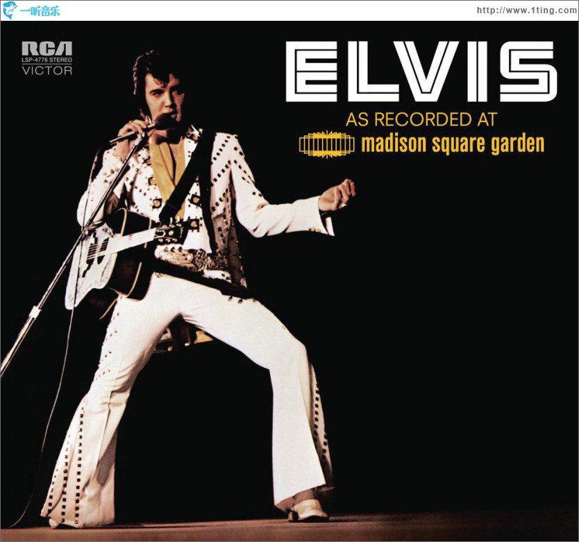 专辑封面elvisasrecordedatmadisonsquaregarden