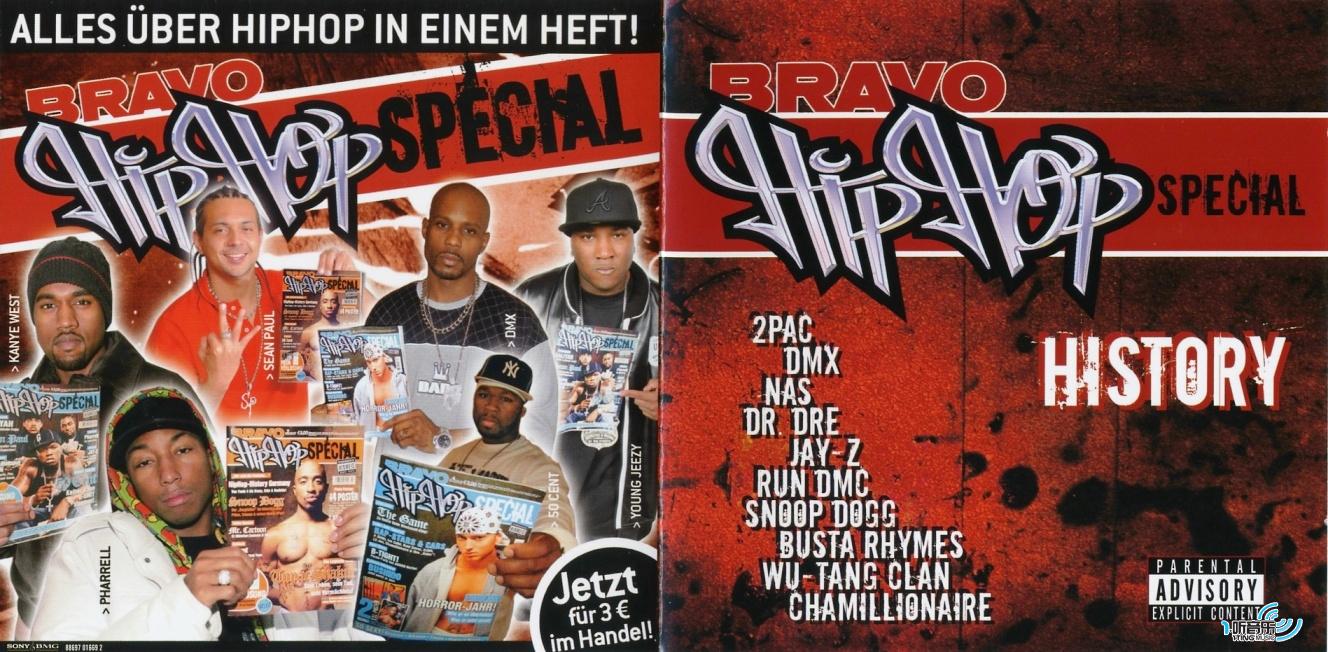专辑封面:bravo hip hop special history