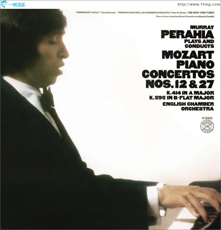 专辑封面:murray perahia plays and conducts mozart: piano