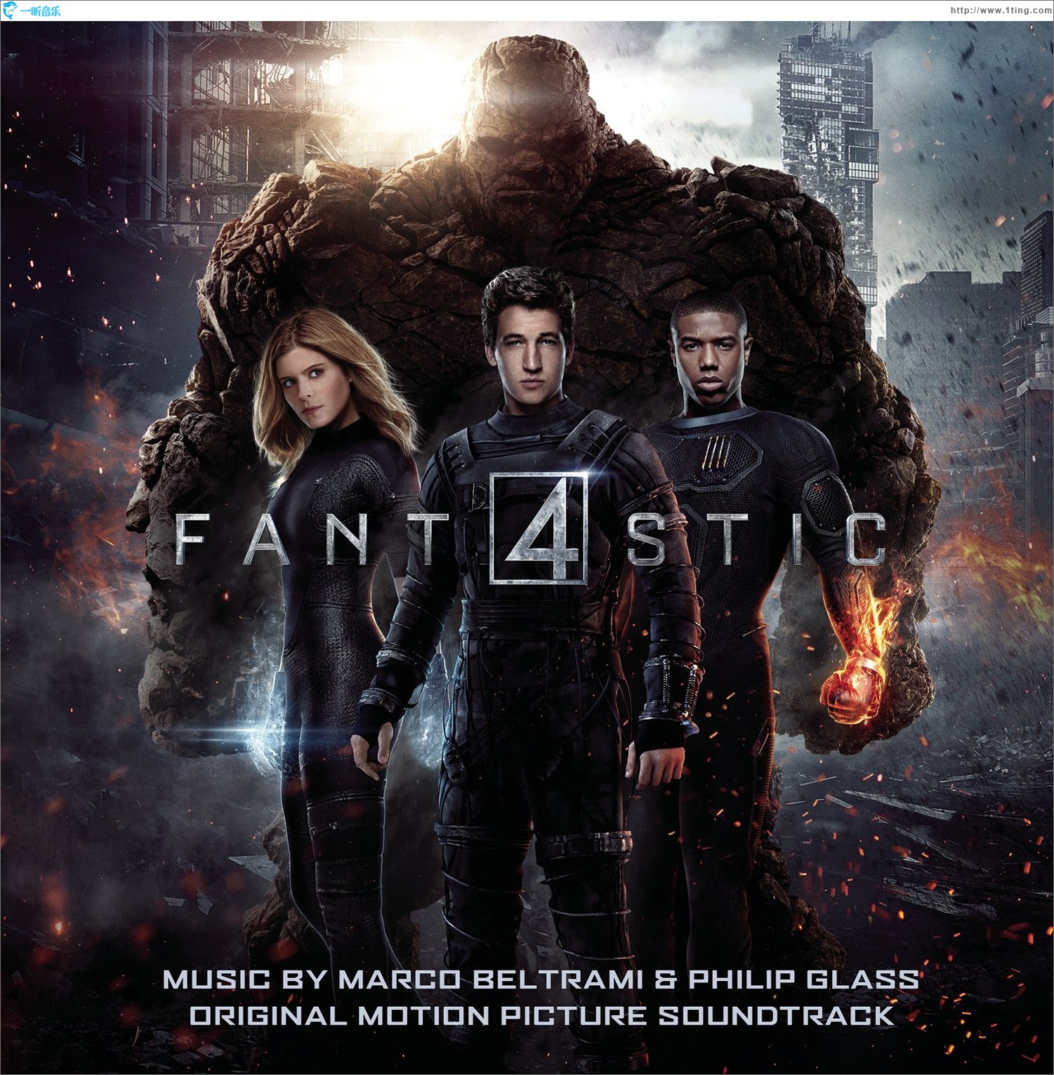 专辑封面:the fantastic four (original motion picture soundtrack)