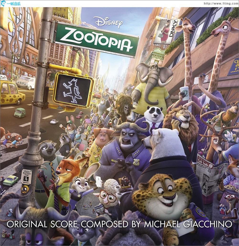 Zootopia (Original Motion Picture Soundtrack) 瘋狂動物城 / 動物方城市 / 動物烏托邦