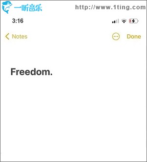 Freedom（單曲）