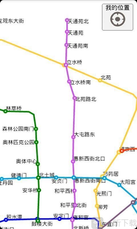 北京地铁线路图