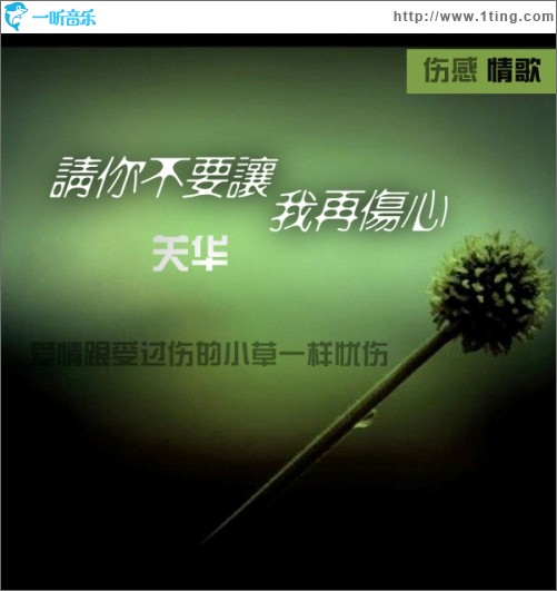 请你不要让我再伤心(单曲)