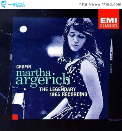 Martha Argerich The Legendary 1965 Recording