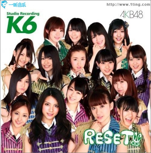 TeamK 6th Studio Recording 『RESET』 公演CD