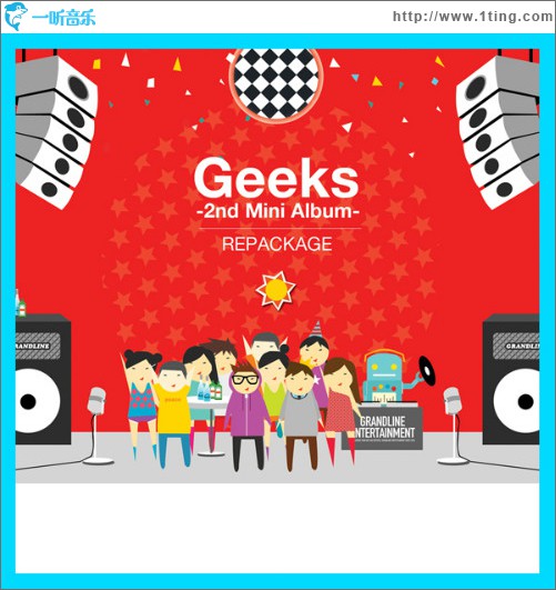 Geeks 2nd Mini Album Repackage