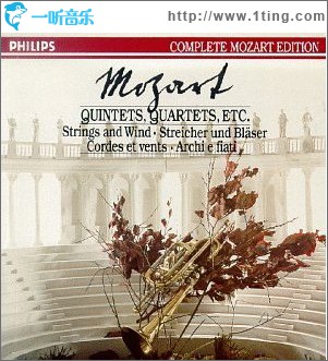 Mozart - Quintets, Quartets - Strings and Wind - cd1