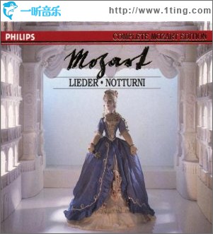 Mozart: Lieder; Notturni Disc 2