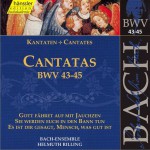 Helmuth Rilling Bach: Cantatas, BWV 43-45