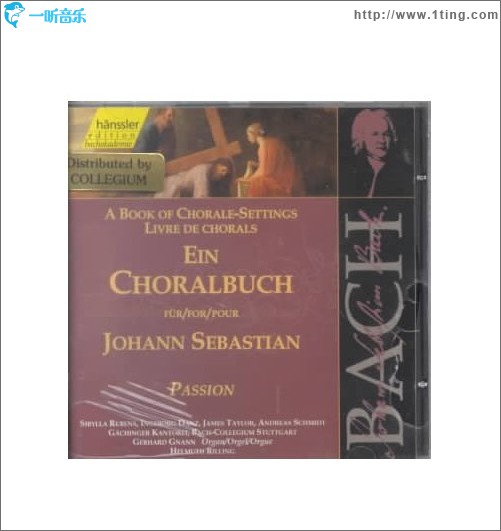 Bach: Book of Chorale-Settings for Passion