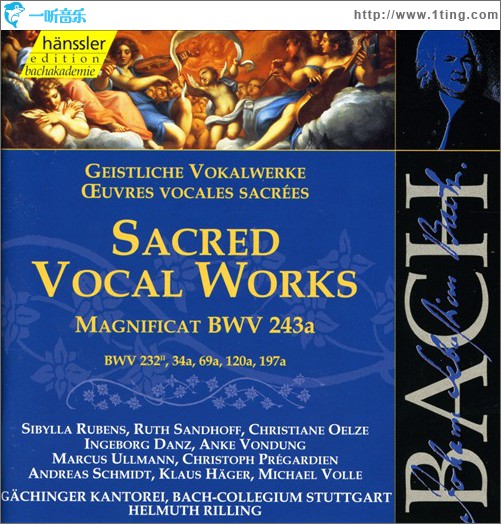 SACRED VOCAL WORKS MAGNIFICAT BWV 243a