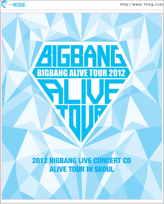2012 BIGBANG LIVE CONCERT CD [ALIVE TOUR IN SEOUL]