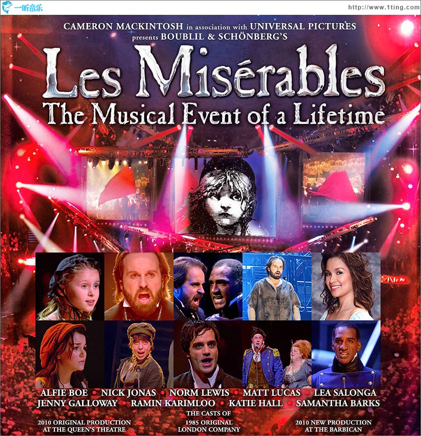 悲惨世界25周年音乐会原声精选集 Les Miserables In Concert