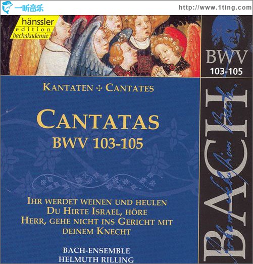 Kantaten BWV 103-105 Bach-Ensemble CD 92.033