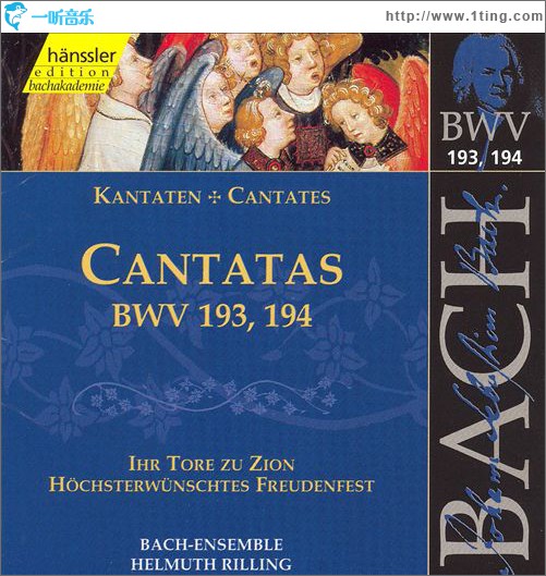 Cantatas BWV 193, 194