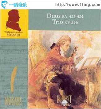 Volume 5(CD5) Duos KV 423-424, Trio KV 266