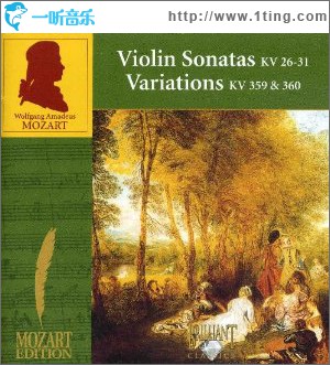 Volume 4(CD9) Violin Sonatas kv26-31 Variations 359,360